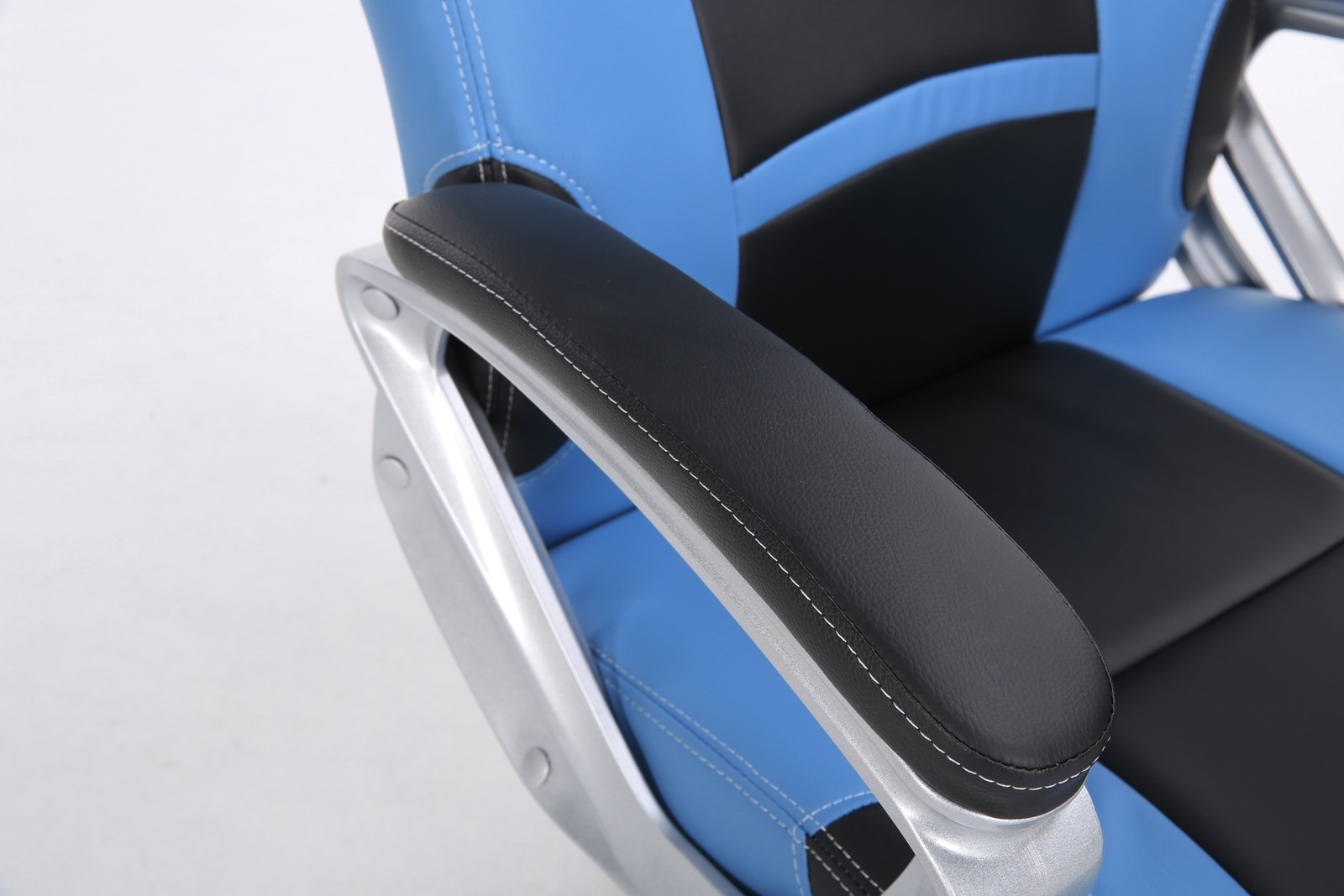 Playmax Gaming Chair Blue and Black for image