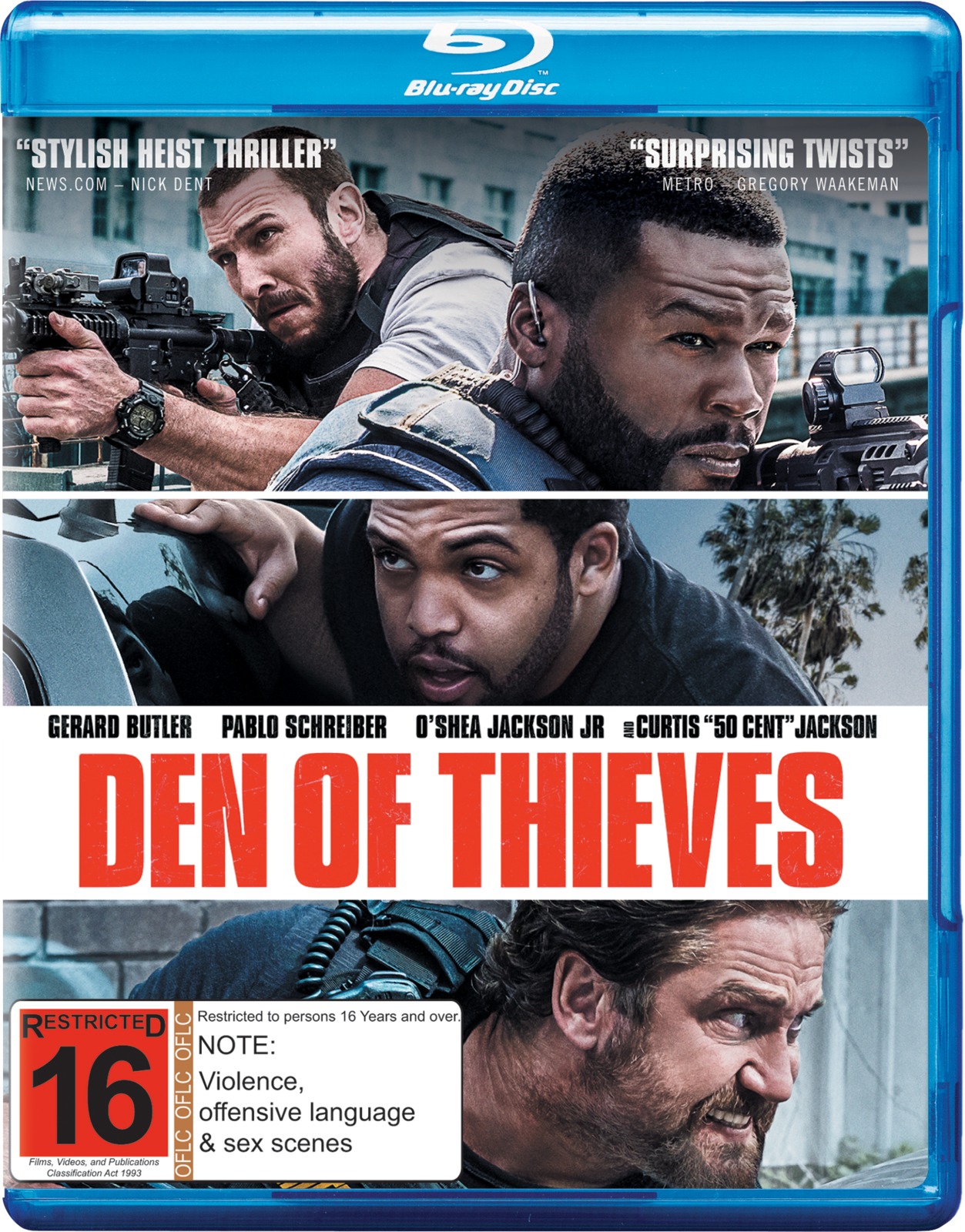 Den of Thieves on Blu-ray