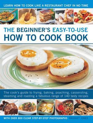 Beginner's Easy-to-use How to Cook Book by Bridget Jones image