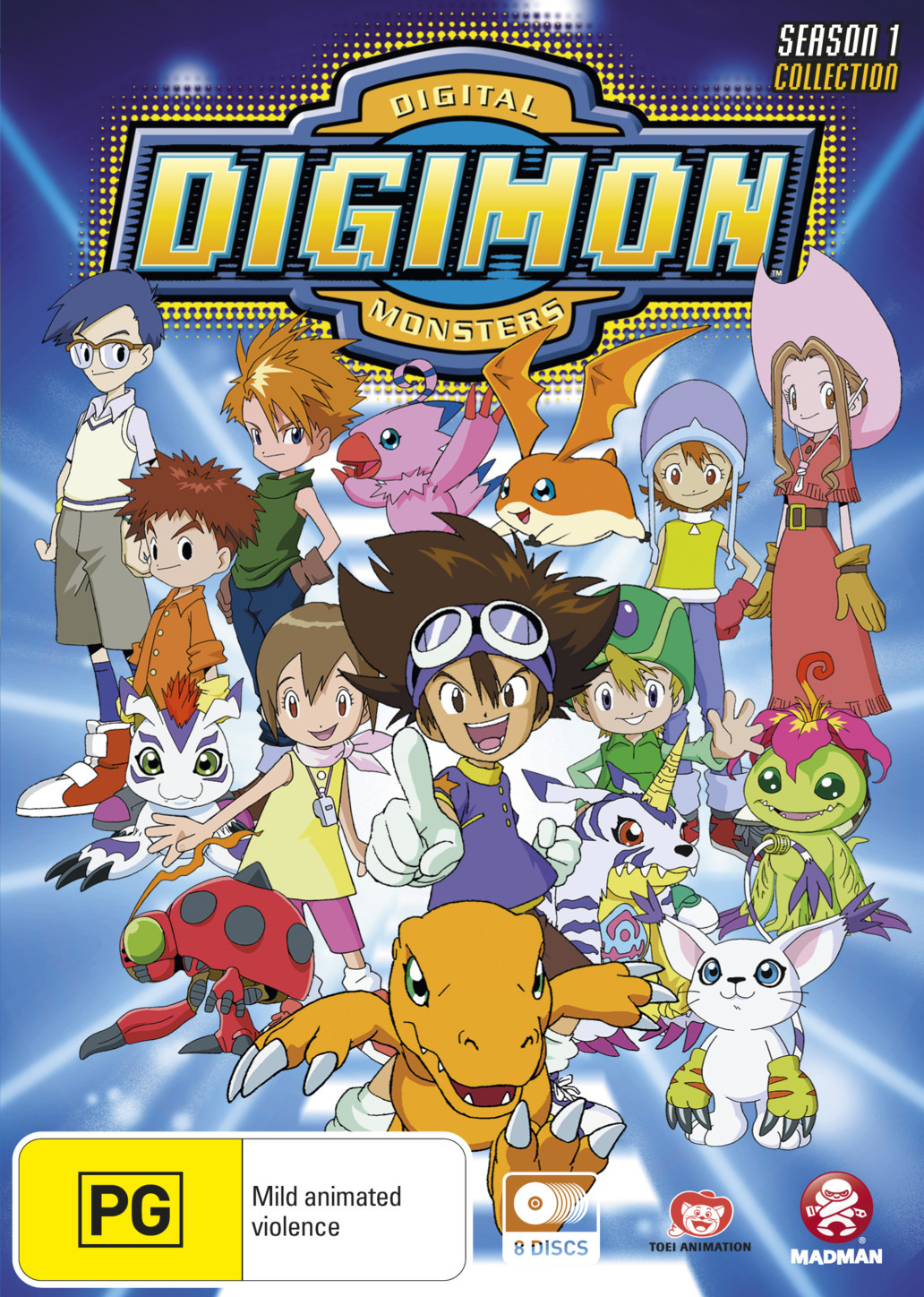 Digimon Digital Monsters - Season 1 Collection on DVD