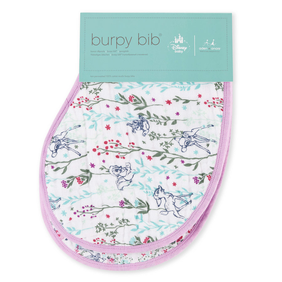 Aden + Anais: Disney Baby Burpy Bib - Bambi (2 Pack)