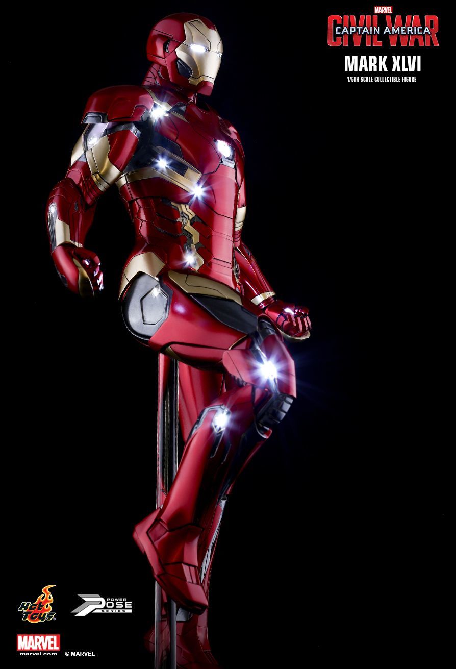 Captain America: Civil War - Iron Man Mark XLVI 1:6 Scale Figure