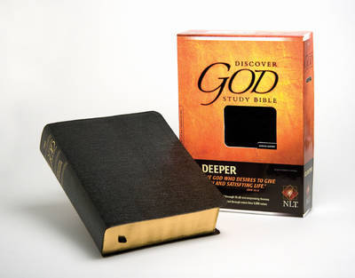 Discover God Study Bible-NLT image