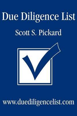 Due Diligence List by Scott S Pickard image