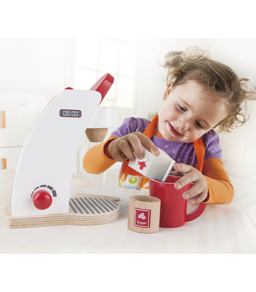 Hape: Coffee Maker Play Set image