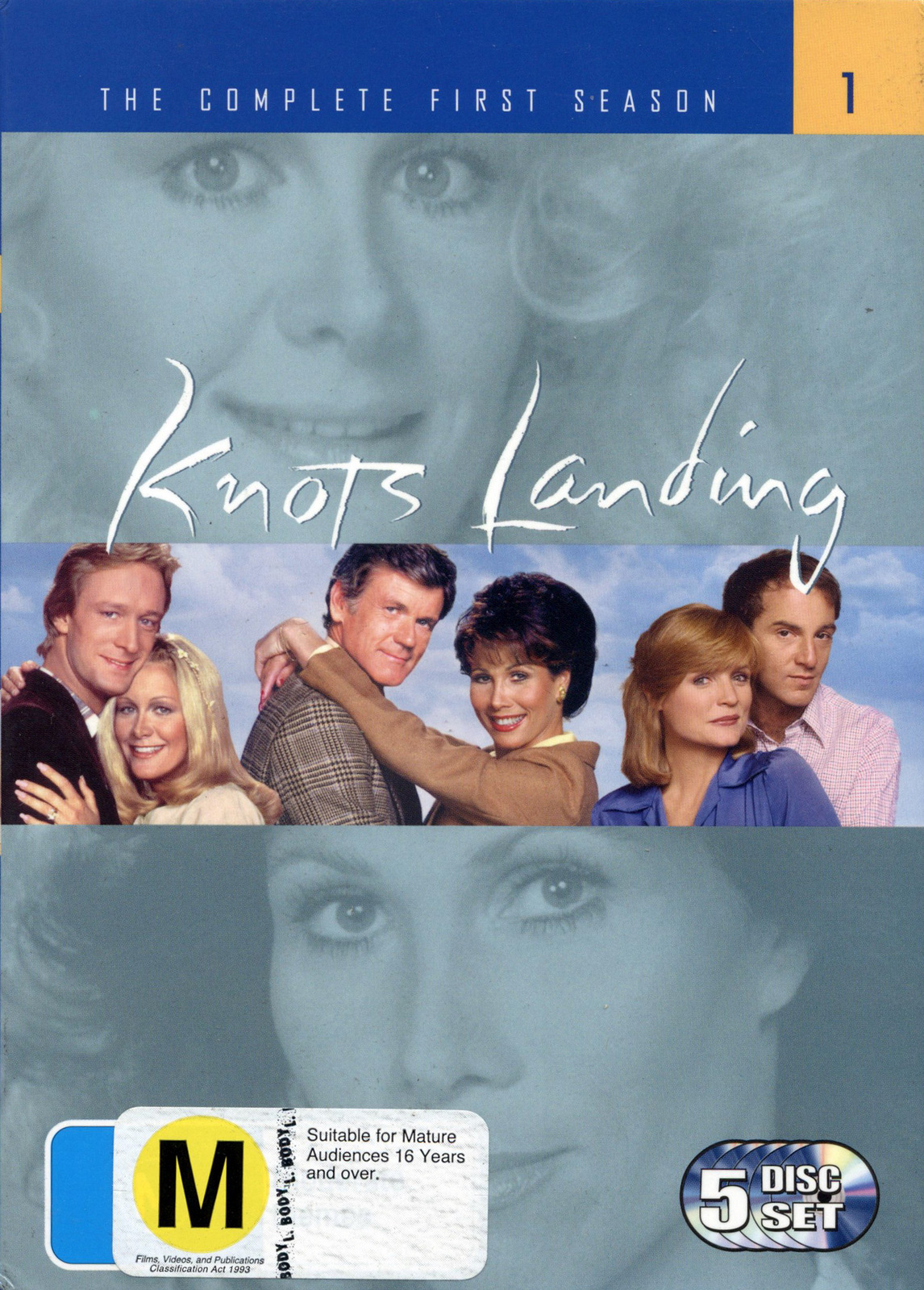 Knots Landing - Complete Season 1 (5 Disc Set) on DVD image
