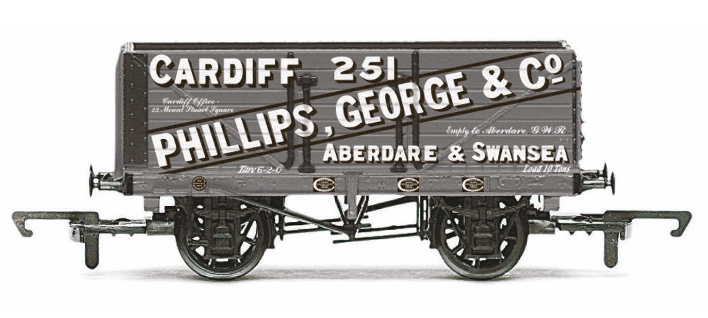 Hornby: 7 Plank Wagon 'Phillips, George & Co' image