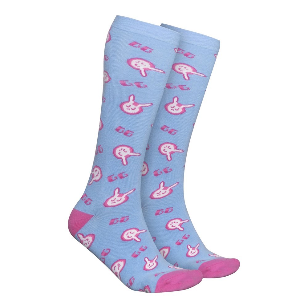 Overwatch GG Bunny Spray Socks