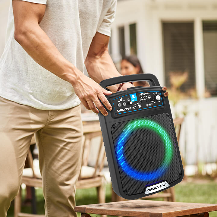 iDance GrooveX1 Portable Party Speaker at Mighty Ape NZ