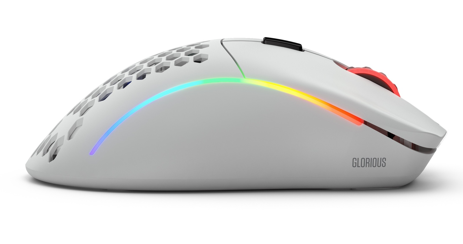 Glorious PC Gaming Model D Wireless Mouse (Matte White) for PC image