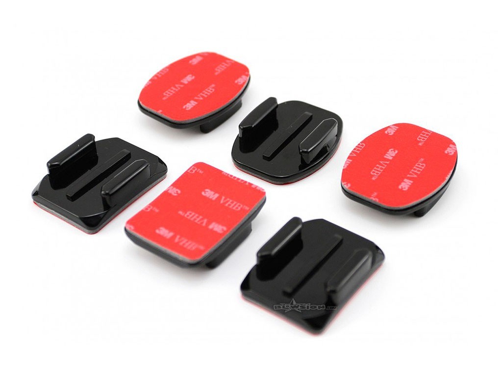 GoPro Flat and Curved Adhesive Mounts at Mighty Ape NZ