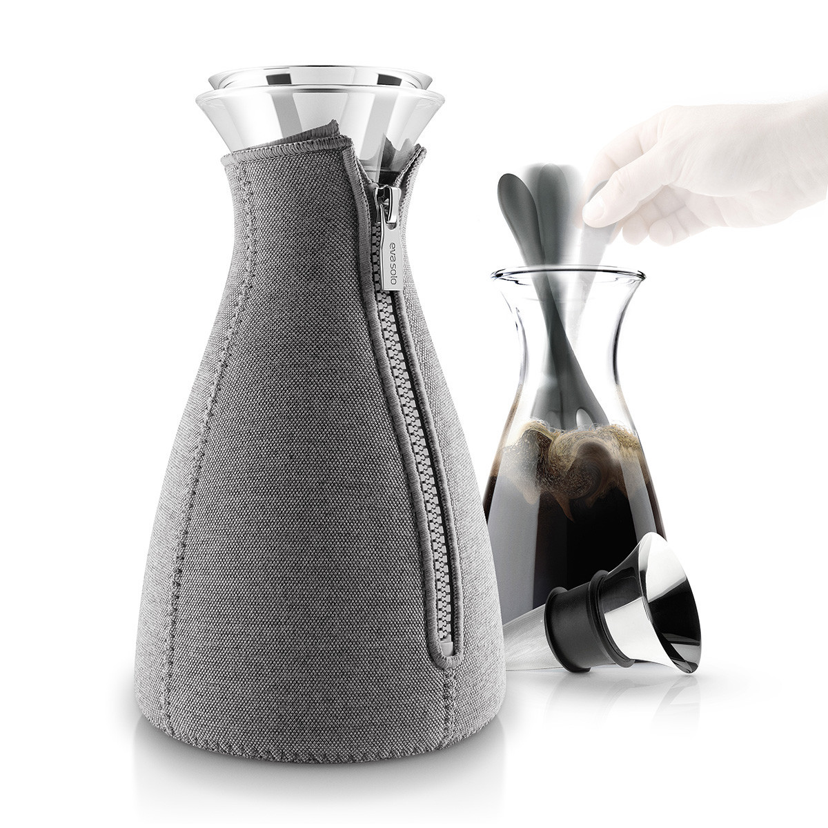 Eva Solo Cafe Solo With Woven Cover 1 0l Coffee Maker At Mighty