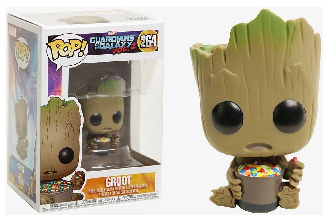 Guardians of the Galaxy: Vol. 2 - Groot (with Candy Bowl) Pop! Vinyl Figure image