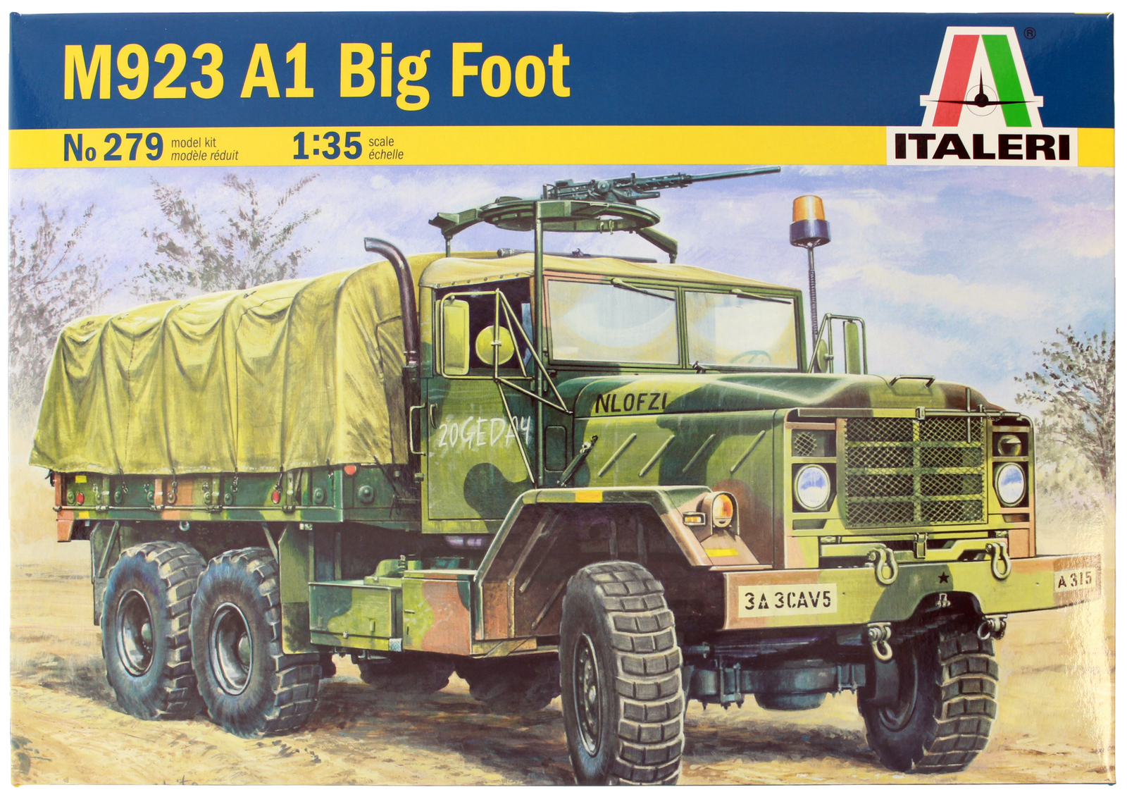 Italeri 1/35 M923 A1 Big Foot Model Kit | At Mighty Ape Australia