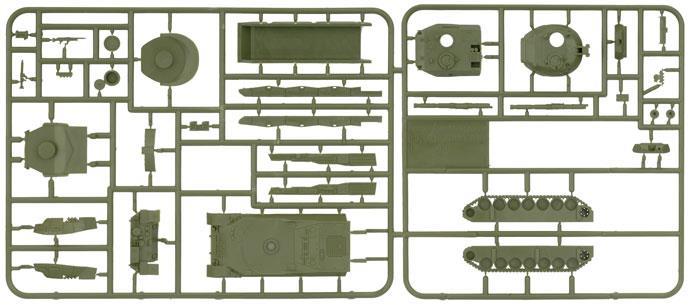 Team Yankee: Leopard 1 Tank Platoon (Plastic) image