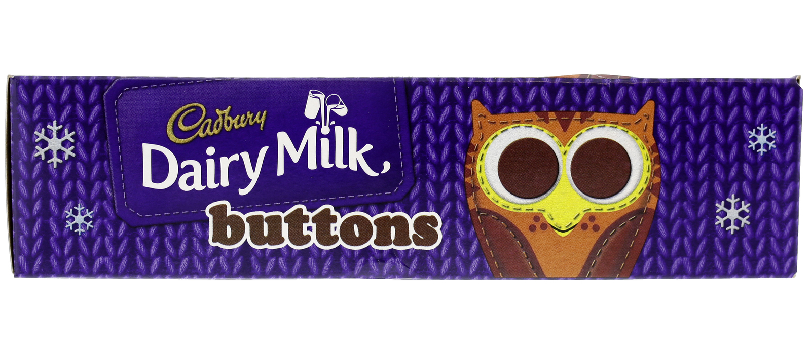 Cadbury: Dairy Milk Buttons Christmas Chocolate Tube image