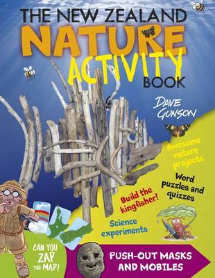 New Zealand Nature Activity Book by Dave Gunson image