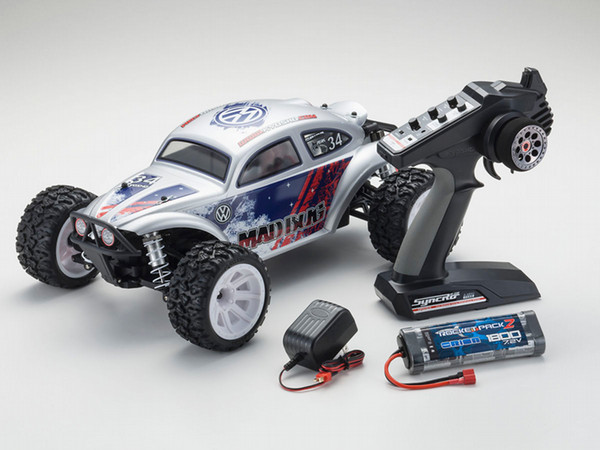 Kyosho Mad Bug Vei RS 1/10 EP 4WD RC Buggy RTR Set image