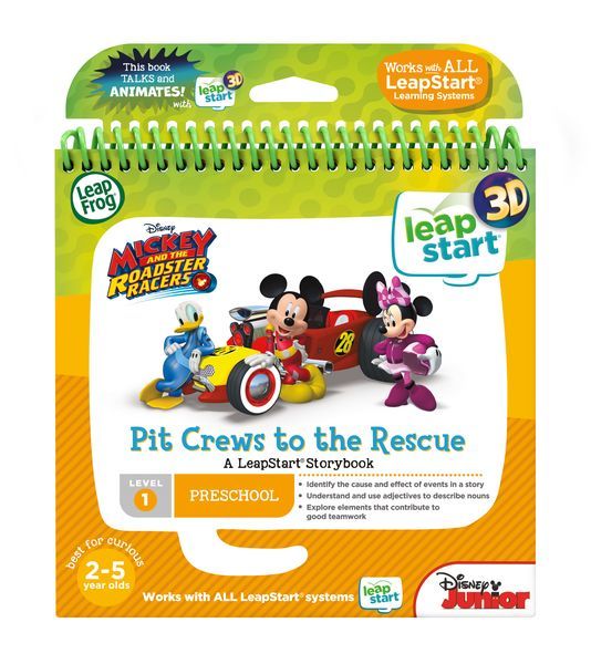 Leapstart 3D: Mickey & The Roadster Racers - Pit Crews to The Rescue image