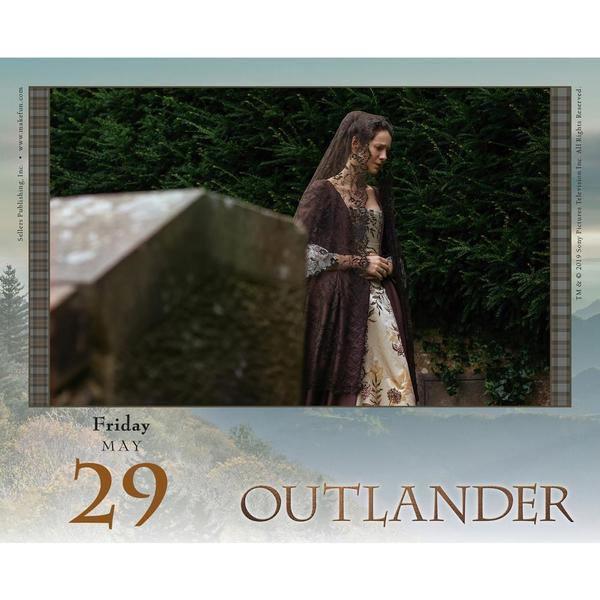Outlander 2020 Boxed Calendar by Starz image