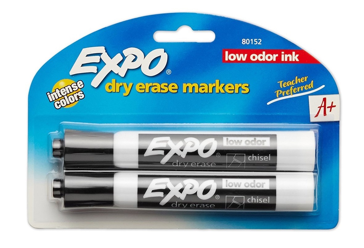 Buy Sharpie Expo Chisel Whiteboard Marker 2 Pack at Mighty Ape NZ