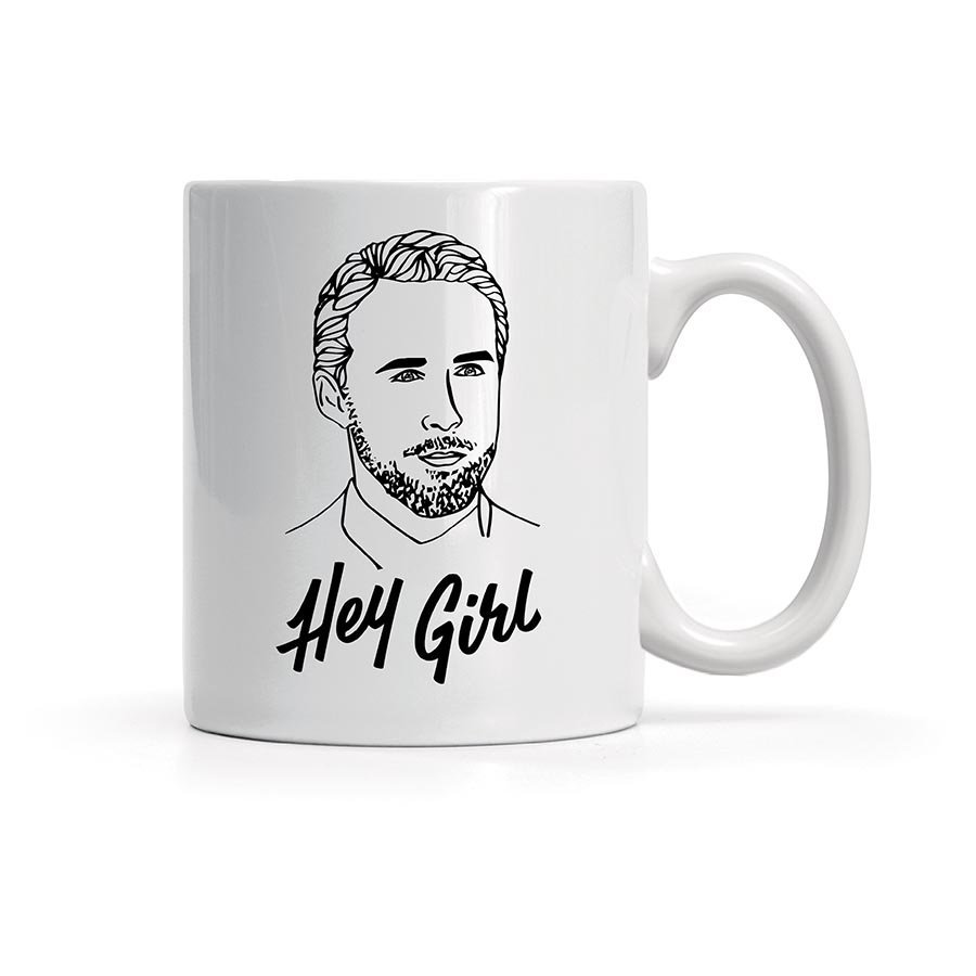 Famous Flames Mug - Hey Girl image