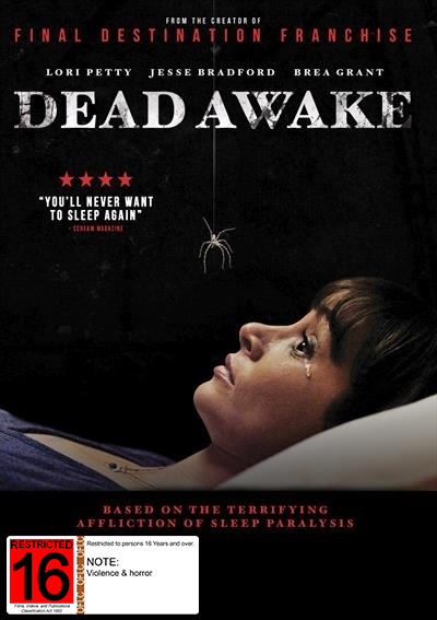 Dead Awake on DVD image