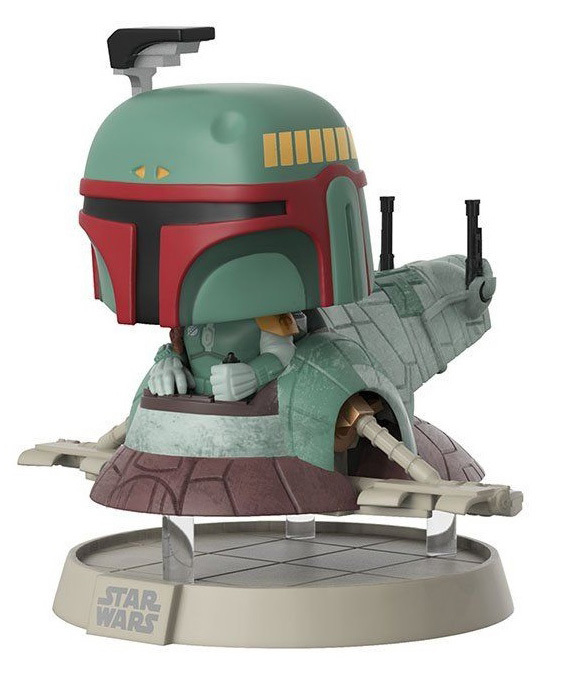 Boba Fett & Slave 1 - Pop! Deluxe Figure image