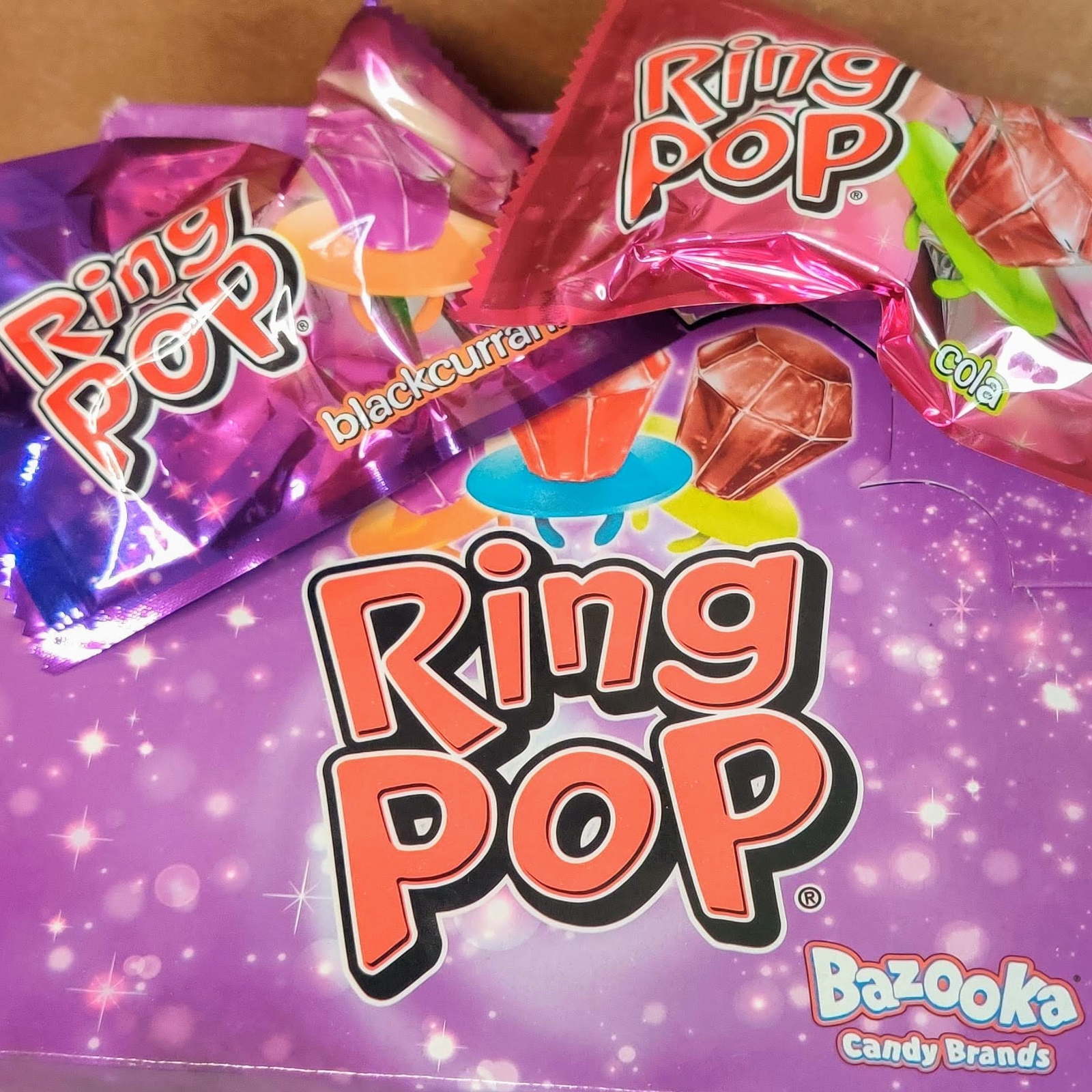 Bazooka Ring Pop 10g (24 Pack) at Mighty Ape NZ