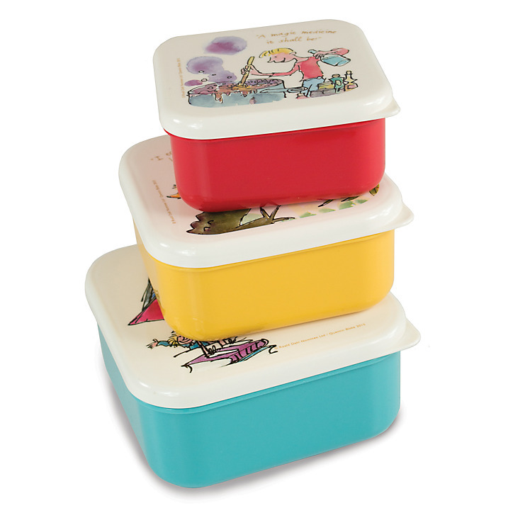 Roald Dahl Nested Snack Pots (Set of 3) at Mighty Ape NZ