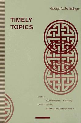 Timely Topics by George N. Schlesinger image