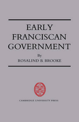Cambridge Studies in Medieval Life and Thought: New Series: Series Number 7 by Rosalind B. Brooke image