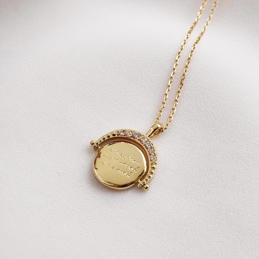 Wanderlust + Co: Universe Gold Necklace