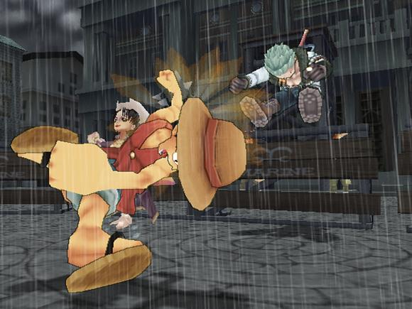 Shonen Jump's One Piece Grand Battle on PS2