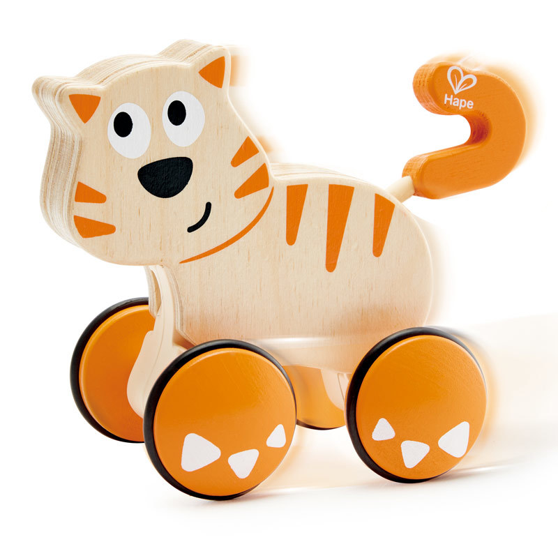Hape: Dante the Cat - Push & Go Pal image