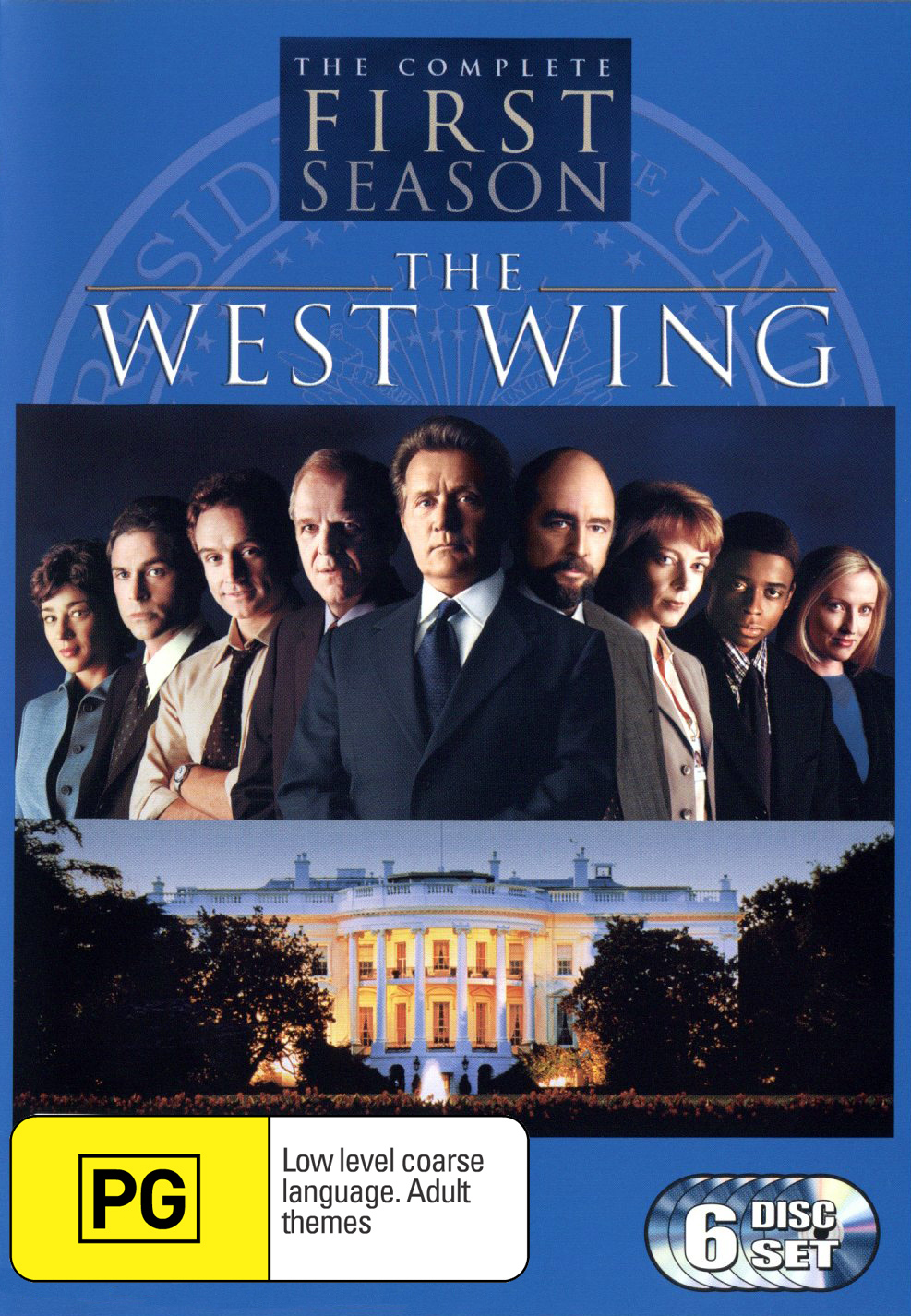 The West Wing - Complete First Season (6 Disc Box Set) on DVD image