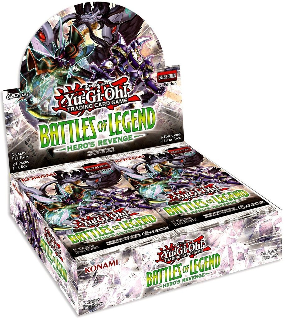 Yu-Gi-Oh! Battles of Legend: Hero's Revenge Booster Box