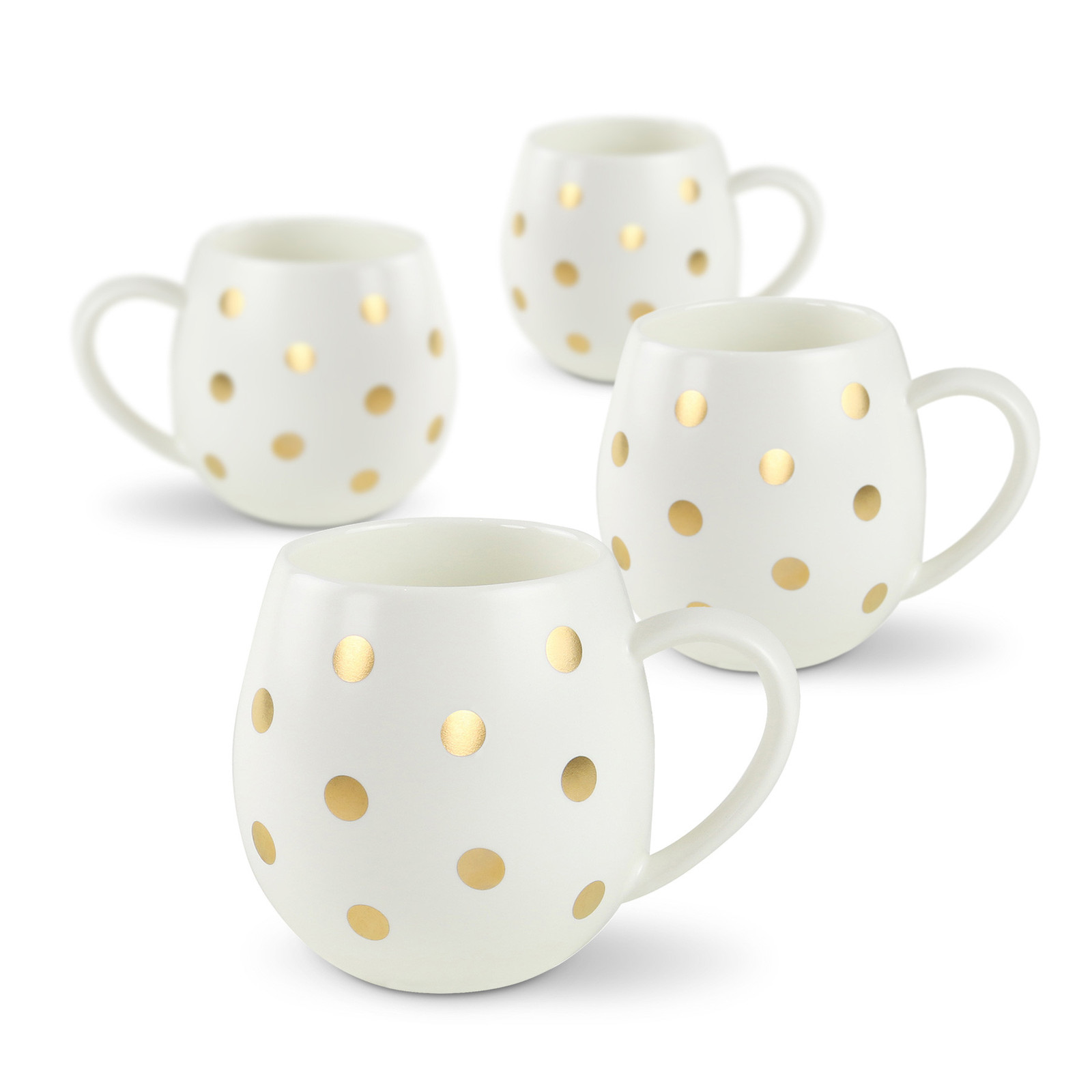 Robert Gordon: Hug Me Mug Set (White and Gold Spot) image