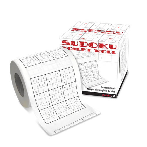 Sudoku Toilet Roll