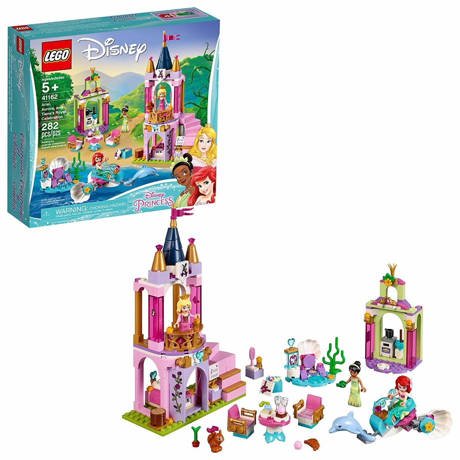 LEGO Disney - Ariel, Aurora, & Tiana's Royal Celebration (41162) image