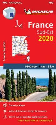 Southeastern France - Michelin National Map 709 image