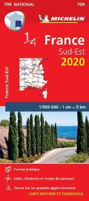 Southeastern France - Michelin National Map 709 image