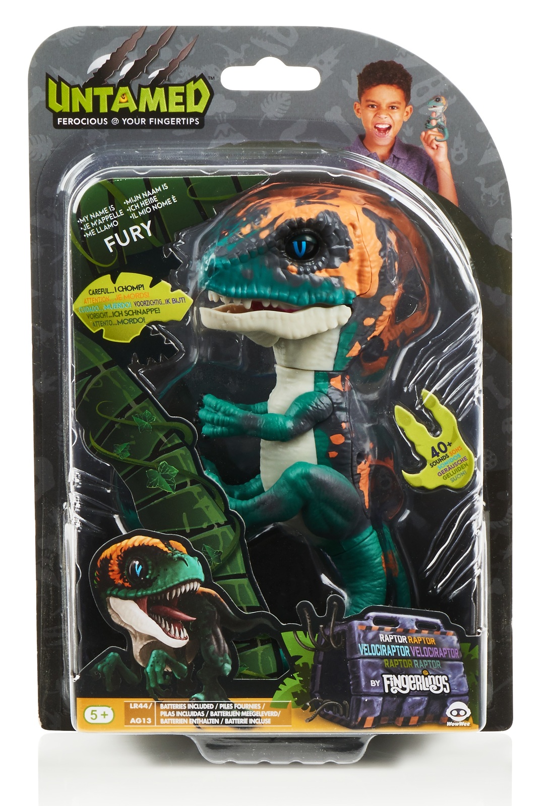 Untamed: Interactive Baby Velociraptor - Fury image