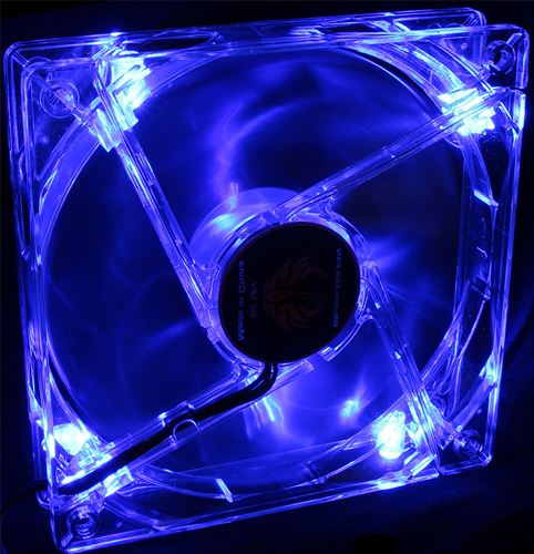 120mm LED Fan - Blue image