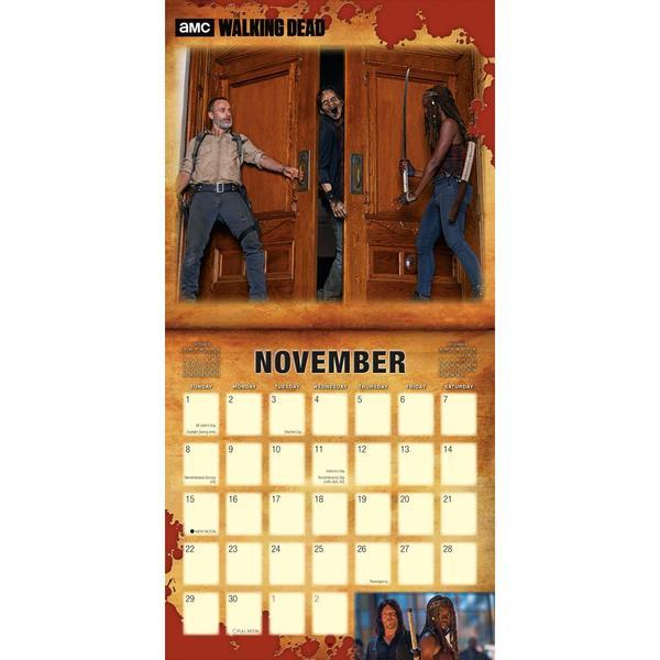 The Walking Dead AMC 2020 Square Wall Calendar image