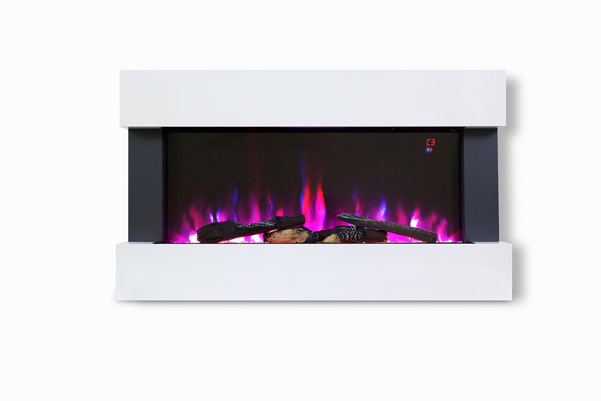 Buy Kogan SmarterHome 2000W MultiColour Flame Effect Heater at Mighty