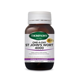 Thompsons: One-A-Day St Johns Wort 4000mg (60 Tablets) image