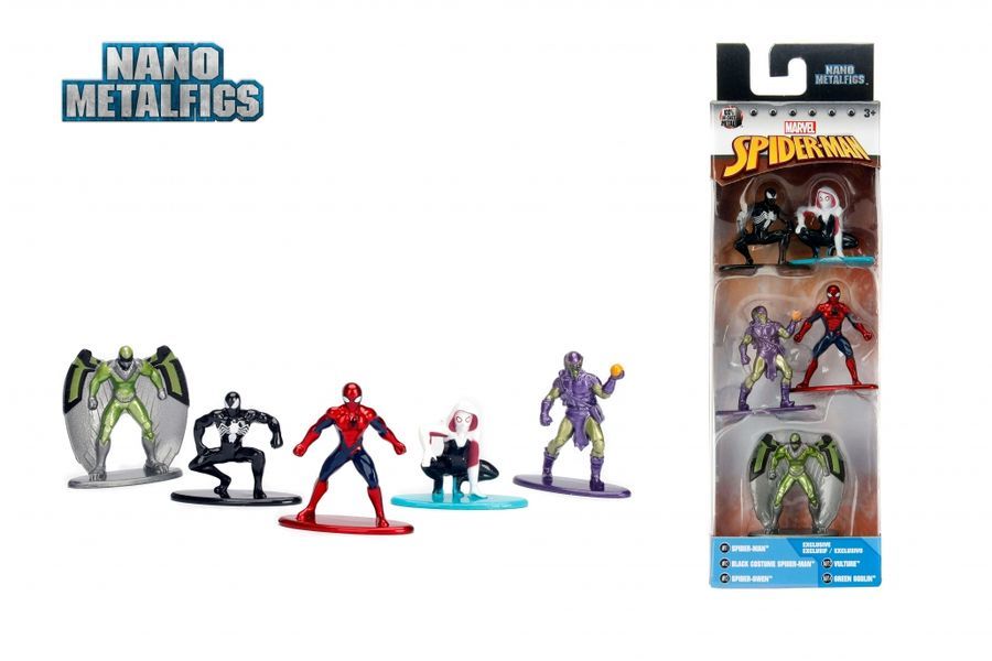 Jada Metal Minis: Marvel - Nano Metalfigs 5-Pack #1