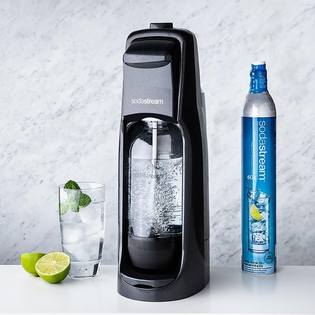 Buy SodaStream Jet Mega Pack Black at Mighty Ape NZ