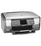 Hewlett-Packard HP Photosmart 3310 All In One Inkjet Printer Includes Wired and Wireless network Integrated negative/slide adap Hewlett-Packard HP Photosmart 3310 All In One Inkjet Printer Includes Wired and Wireless network Integrated negative/slide adap